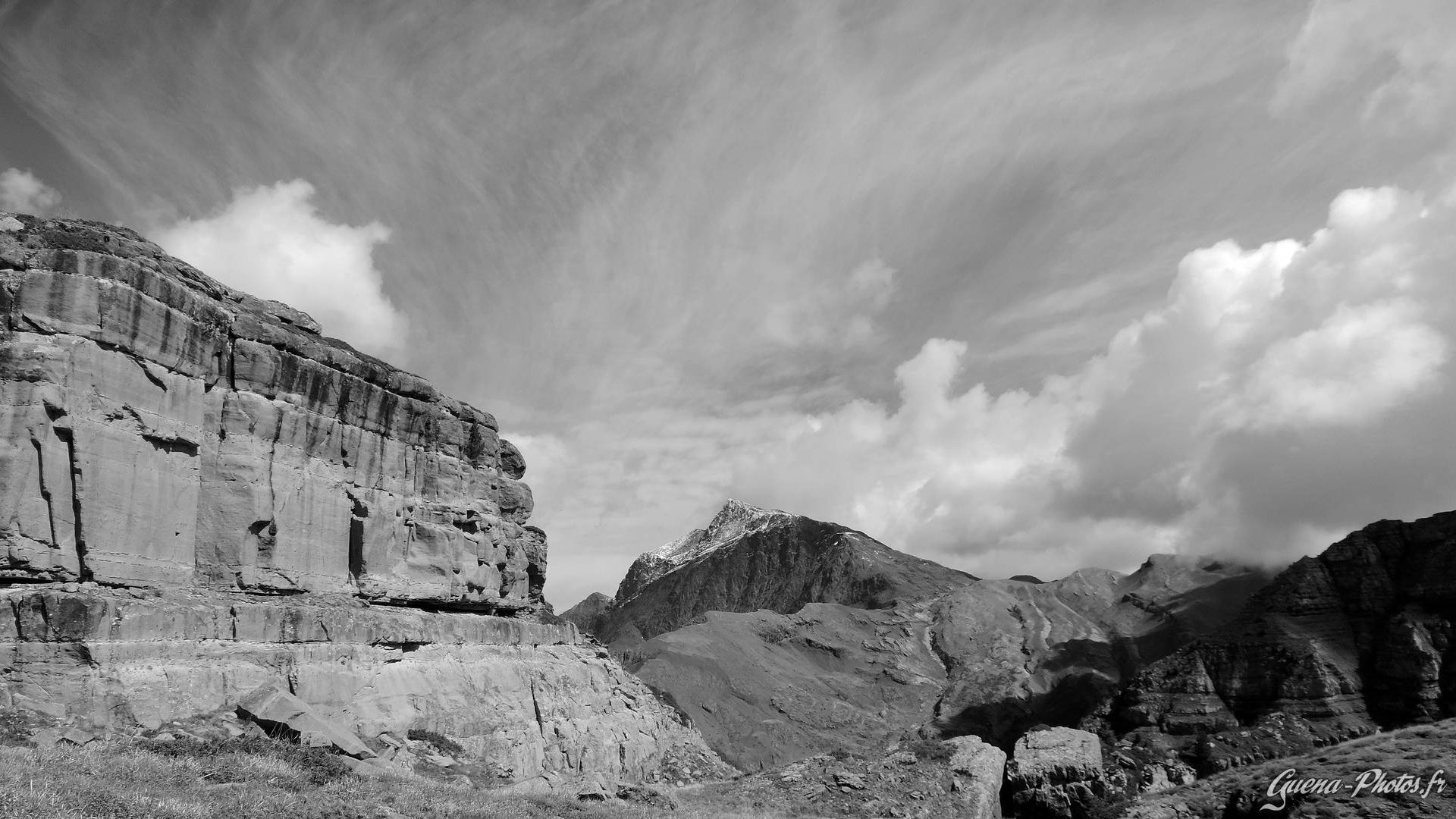 Une jolie vue sur le vieux Chaillol, culminant à 3163m, il fait parti du Parc National des Écrins