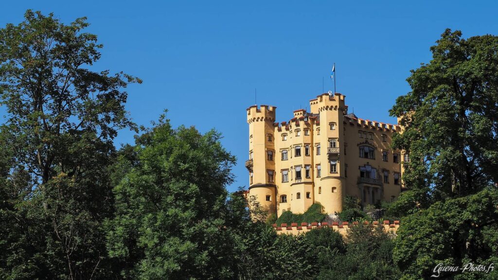 Château de Hohenschwangau, près de Füssen en Bavière (Allemagne)