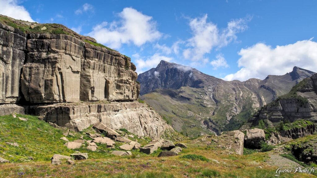 Vue sur le Vieux Chaillol depuis le Col du Vialet, Champsaur (05500)